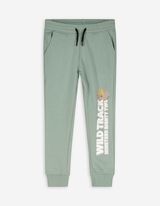 Jogginghose - Print - grün