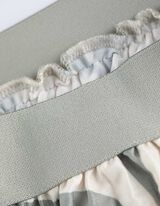 Suknja - &Scaron;areni print - tamno-zelena