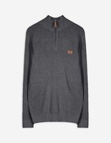 Troyer - Tkanina waflowa - ciemny szary