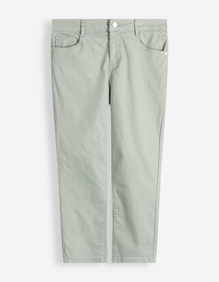 Kalhoty capri - Twill - tyrkysova