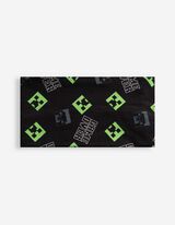 Loop-Schal - Minecraft - Schwarz