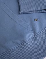 Felpa aperta - celeste