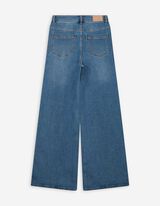 Jeans - Wide Fit - blu