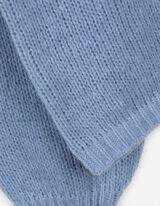 Strickpullover - V-Ausschnitt - dunkelblau