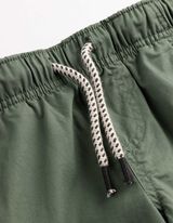 Jogpants - Aufgesetze Taschen - dunkelgr&uuml;n