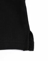 Marškinėliai - Priekinė spauda - juodas