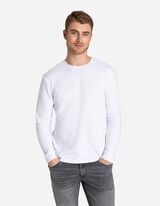 Hossz&uacute; ujj&uacute; felső - Lezser fazon - feher