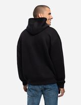 Felpa con cappuccio - Oversized Fit - nero