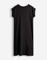 Kleid - einfarbig - schwarz