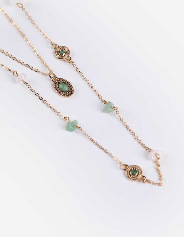Collier - Lot de 2 - Or