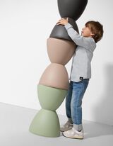 Hosszú ujjú felső - Henley nyakkivágás - szürke