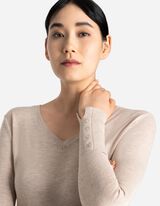 Trui - LENZING™ ECOVERO™ - beige