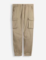 Cargohose - Twill - Beige