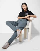 Pantaloni - Regular Fit - turchese