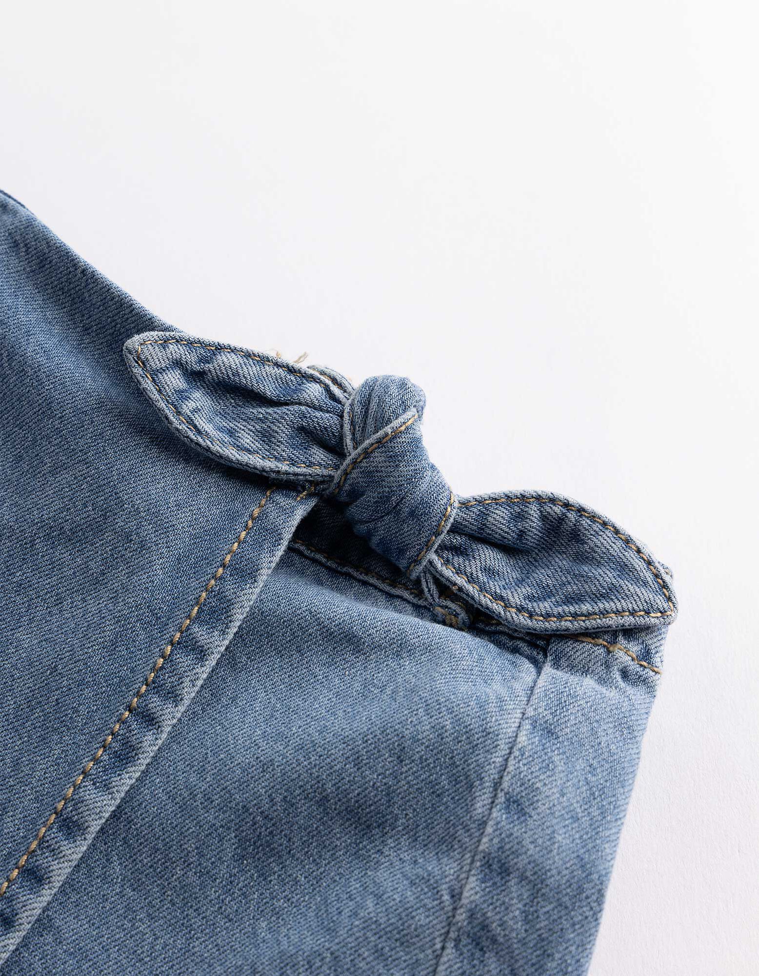 Skort - light blue denim - blau