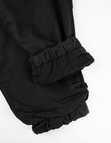 Pantaloni jogging - Efect termic - Negru