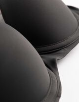 T-shirt-bh - met beugel - donkergrijs