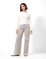 Jeans - Wide Fit - Grau