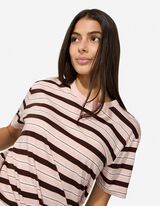 T-shirt - Strepen - roze