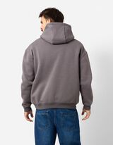 Hoodie - Oversized Fit - Dunkelgrau