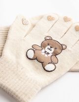 Handschuhe - 2er-Pack - Beige