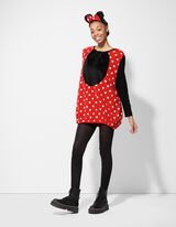 Costume - topo - Minnie - rosso
