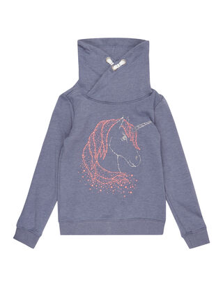 M&auml;dchen Sweatshirt mit Tube Collar&nbsp;