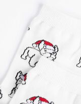 Socken - Christmas - weiß