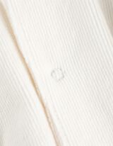 Strampler - Rippenstruktur - weiß