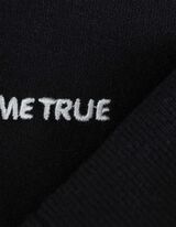 Sweatshirt - Stickerei - schwarz