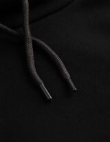 Sweatshirt - Schalkragen - Schwarz