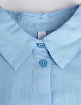 S&auml;rkpluus - Oversized Fit - helesinine