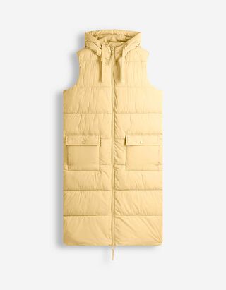 Gilet lungo - Regular Fit - giallo