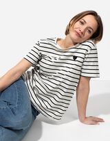 Marškinėliai - Siuvinėjimai - juodas