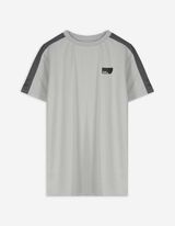 T-Shirt - Mesh - grau