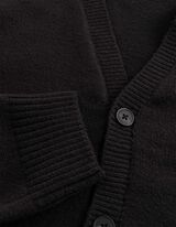 Cardigan - Knopfleiste - Schwarz