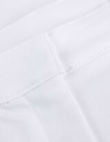 Caprihose - Viskose-Mix - weiß