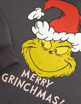 Sweatshirt - Grinch - Donkergrijs