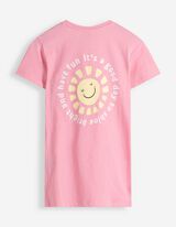 T-Shirt - R&uuml;ckenprint - Pink