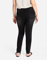 Jegging - Riemlussen - zwart