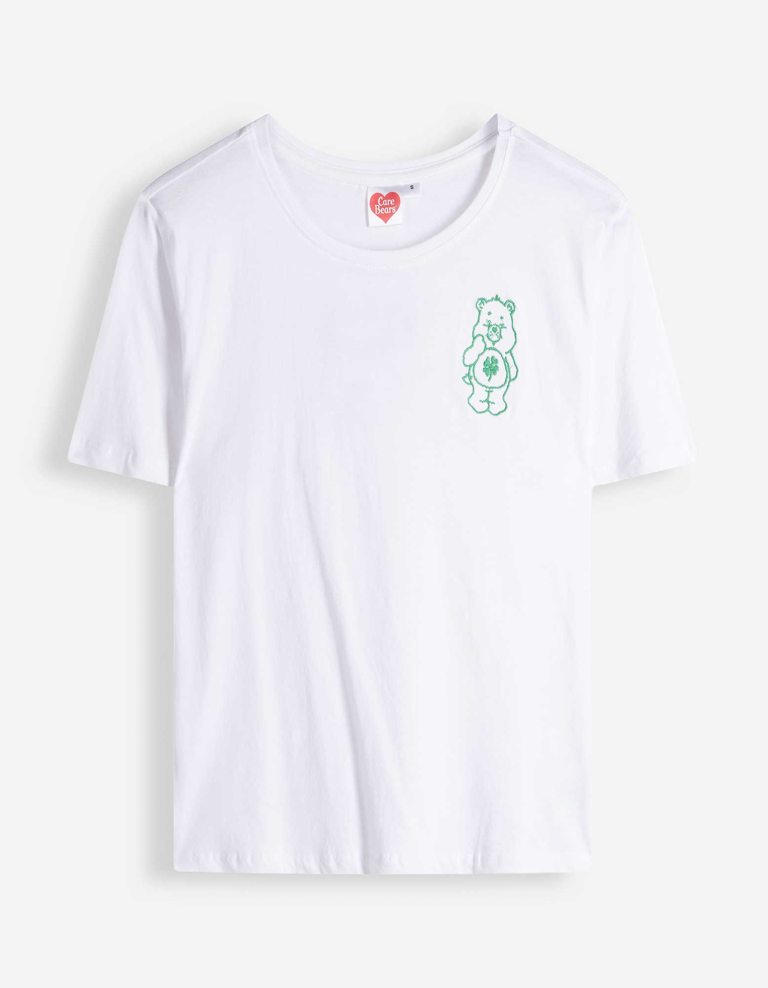 T-Shirt - Gl&uuml;cksb&auml;rchis - wei&szlig;