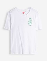 T-Shirt - Gl&uuml;cksb&auml;rchis - wei&szlig;