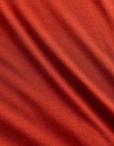 T-Shirt - Knotendetail - dunkelrot