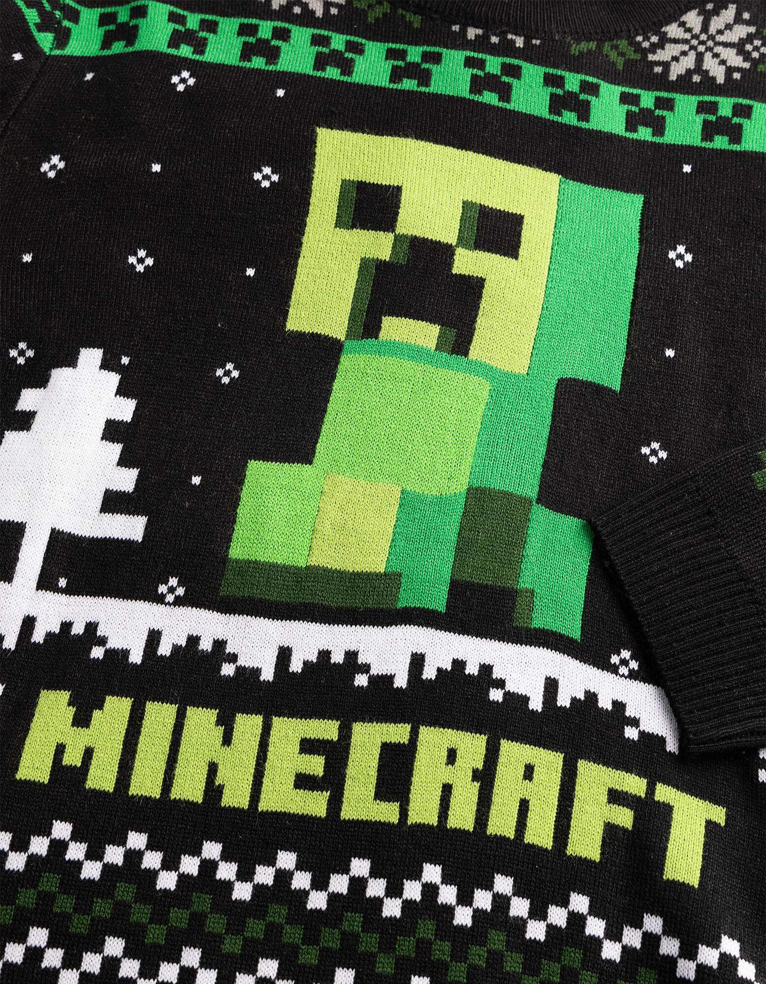 Pullover - Minecraft - Schwarz