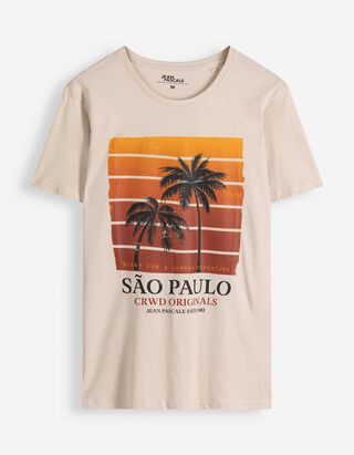 T-shirt - Beige