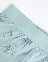 Pyjamaset bestaande uit shirt met lange mouwen en broek  - Minnie Mouse - turkoois