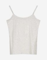 Top sans manches - Bretelles spaghetti - Gris clair