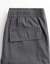 Cargoshort - Twill - donkergrijs