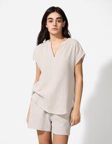 Palaidinė - Muslinas - smelio spalvos