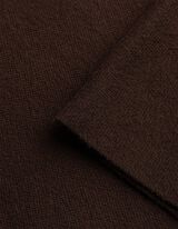 Rock in A-Linie - Knielang - dunkelbraun